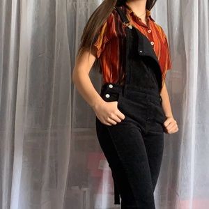 PacSun corduroy overalls